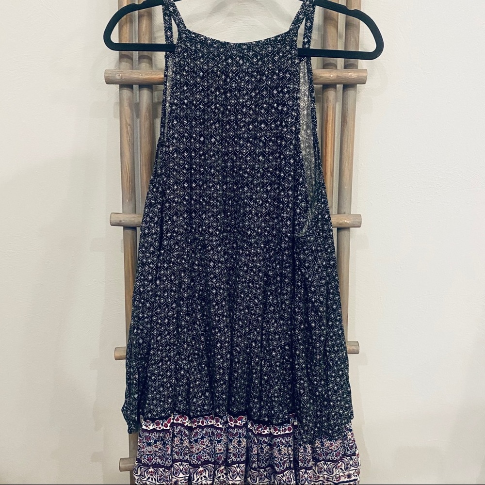 Torrid Multi-Color Border Print Skater Dress - image 8